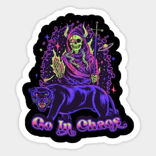 Go In Chaos Sticker